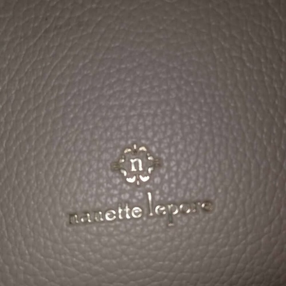 Nanette Lepore Stone Leather Shoulder Bag - Picture 3 of 4